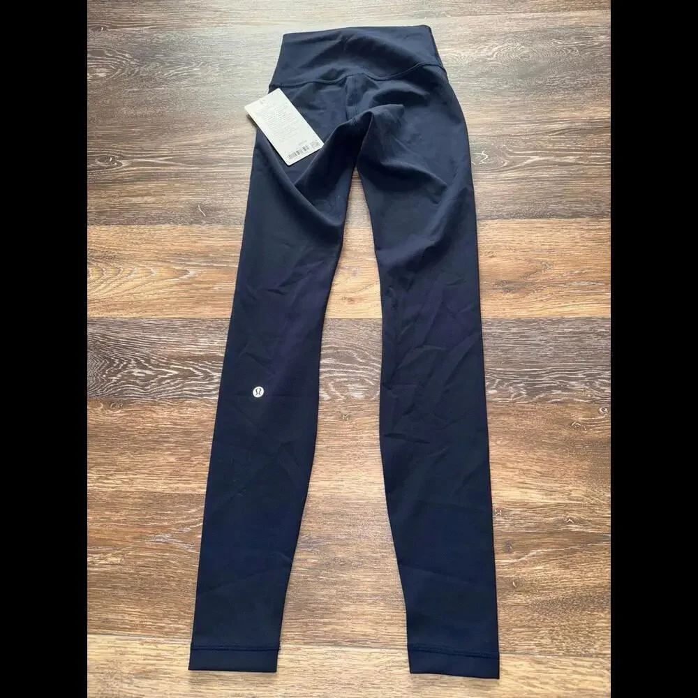 Lululemon Wunder Train High Rise 28” True Navy Size 2 NWT